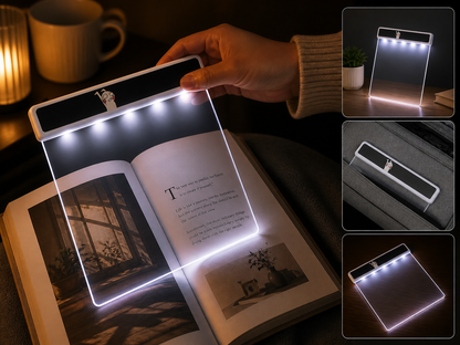 Solvix PageGlow™ | Minimalist Night Reading Panel