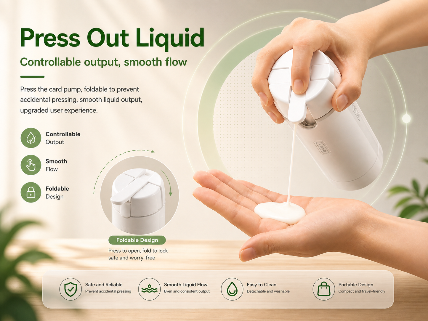 Solvix AeroPod™ | 4-in-1 Smart Travel Dispenser
