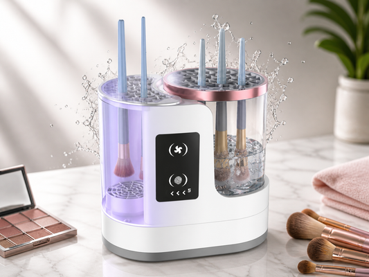 Solvix SonicClean™ | Smart Makeup Brush Cleaner