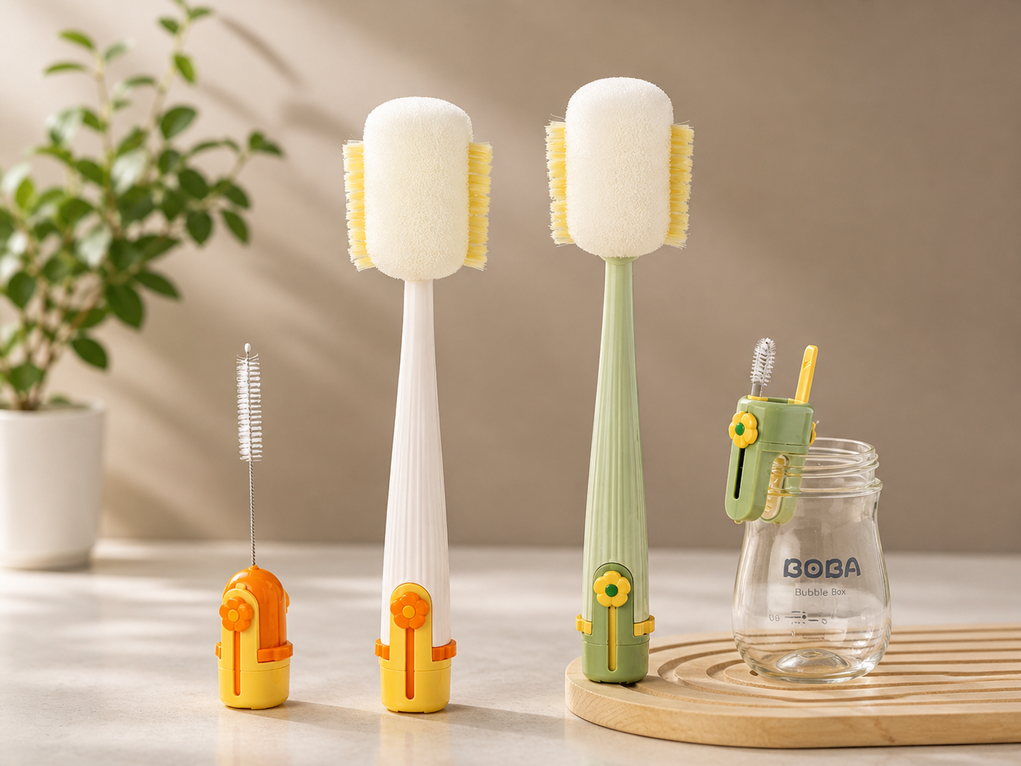 Solvix OmniBrush™ | 5-in-1 Precision Cleaning Tool