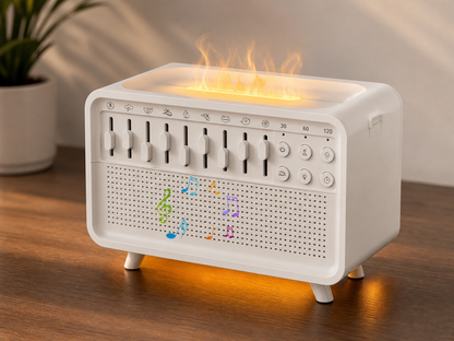 Solvix ZenFlame™ | Ambient Humidifier & Speaker