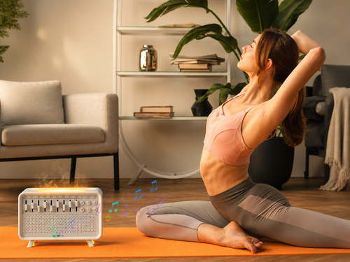 Solvix ZenFlame™ | Ambient Humidifier & Speaker