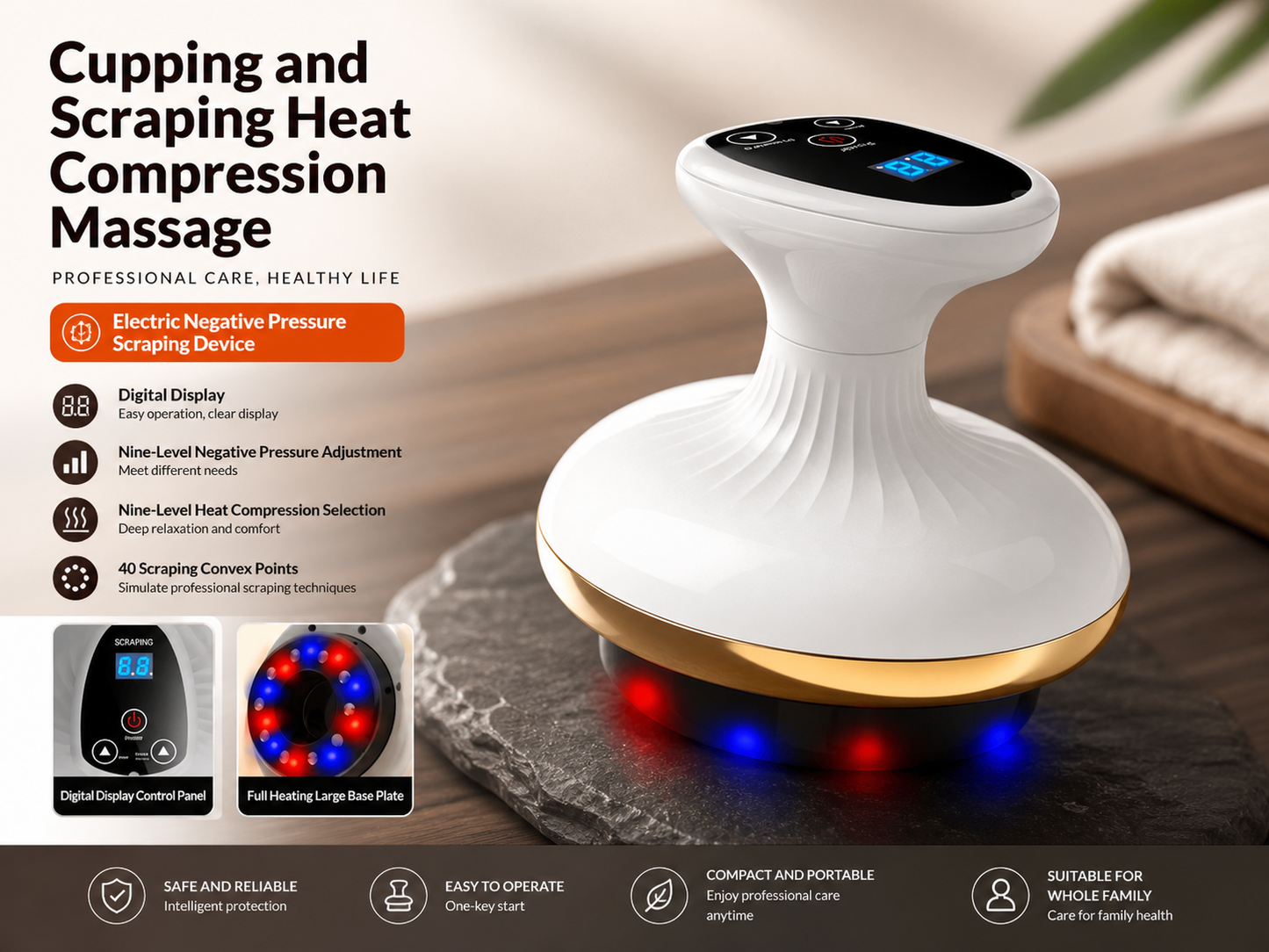 Solvix SculptPro™ | Smart Cupping & Gua Sha Therapy