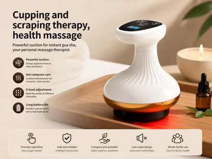 Solvix SculptPro™ | Smart Cupping & Gua Sha Therapy