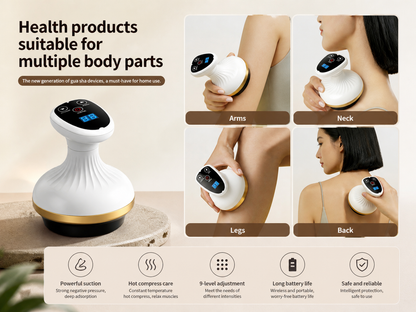 Solvix SculptPro™ | Smart Cupping & Gua Sha Therapy