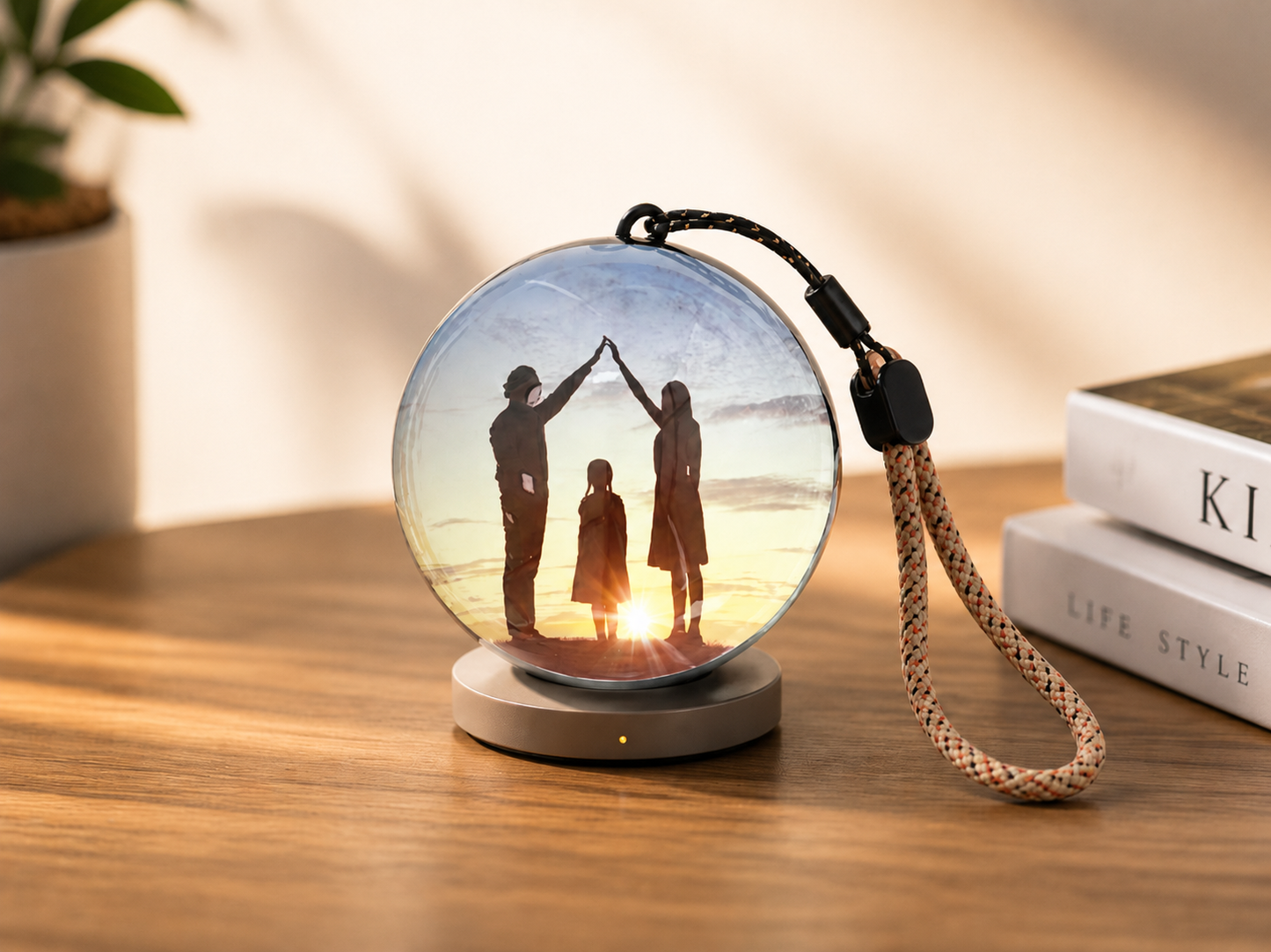 Solvix MemoryOrb™ | Smart Digital Display