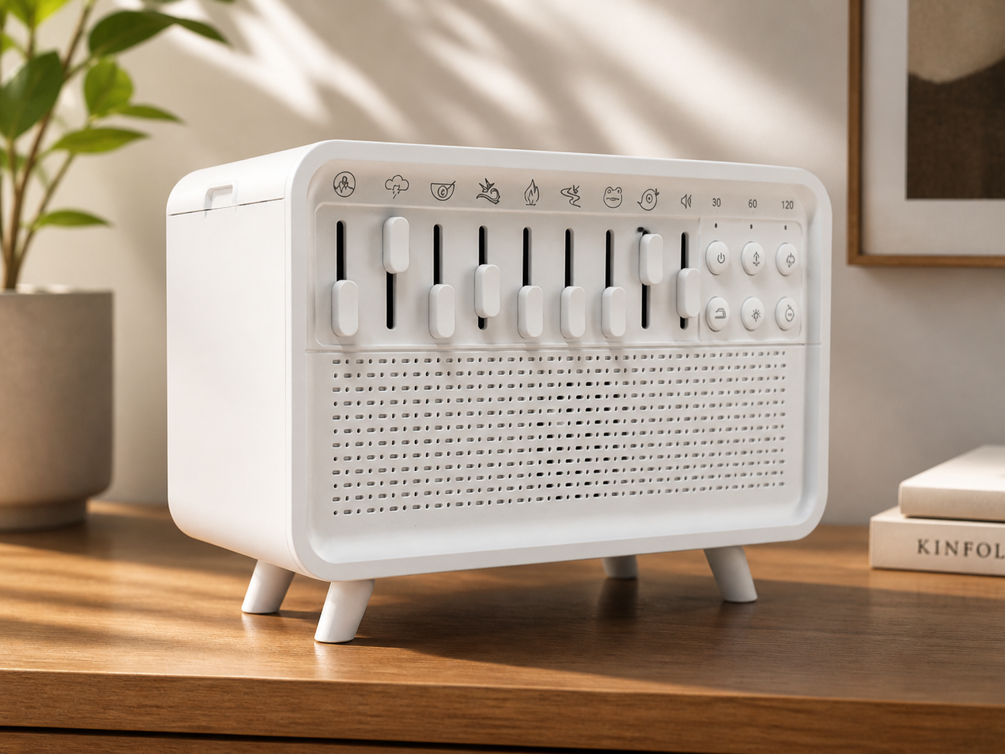 Solvix ZenFlame™ | Ambient Humidifier & Speaker
